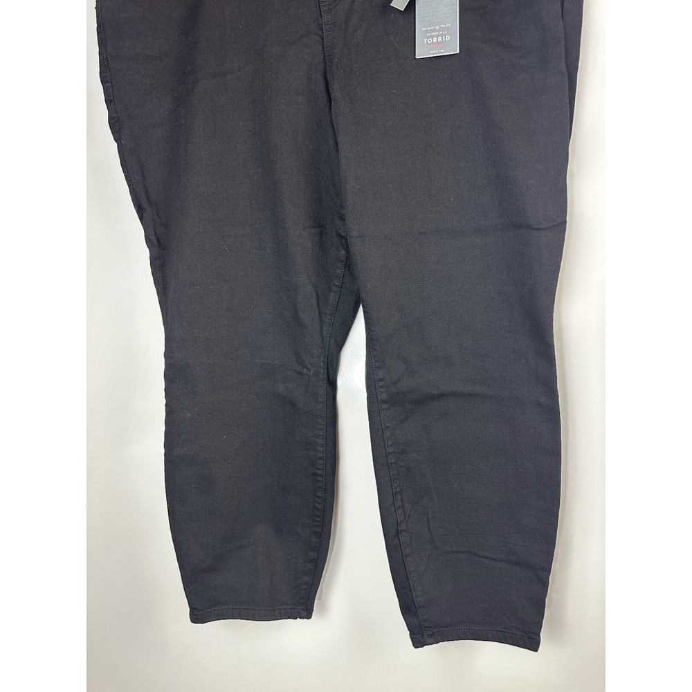 NWT Torrid Black Premium Stretch HI Rise Curvy Jeans Women's Plus Size 26 - Picture 4 of 10